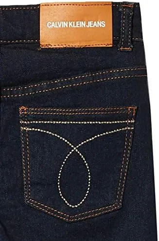 Vista 3 de Calvin Klein Chicas Roll-up Denim Short