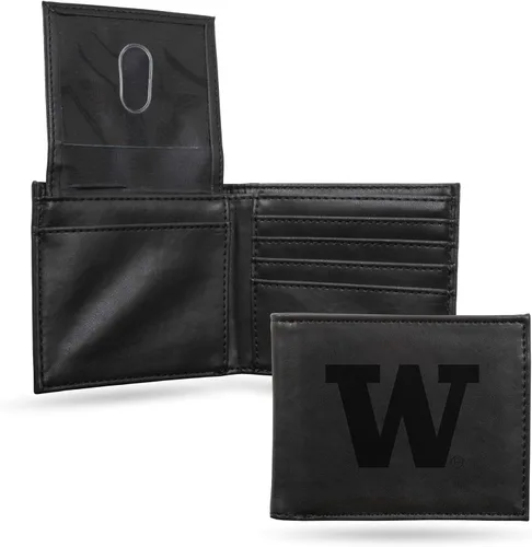 Vista 103 de NCAA Rico Industries Cartera Billetera con Grabado Láser Cartera Billetera con Grabado Láser - Diseño Delgado - Gran Regalo