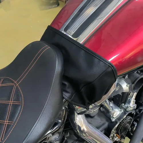 Vista 2 de Cubierta para tanque de gasolina para Harley Touring Street Electra Tri Glide Road King FLHR 1997-2023