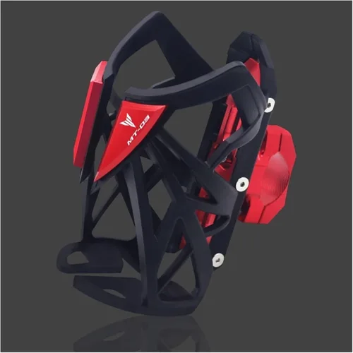 Vista 8 de M para Yamaha MT-07 MT-09 MT-03 Mt07 Mt09/03 Botella de agua para bebidas de motocicleta Jaula para bebidas Portavasos Sdand MT07 09 03 Y