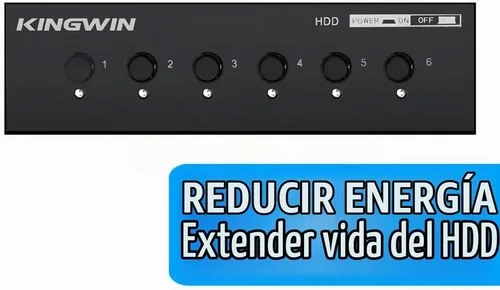 Vista 7 de Controlador de refrigeración KingWin, Negro