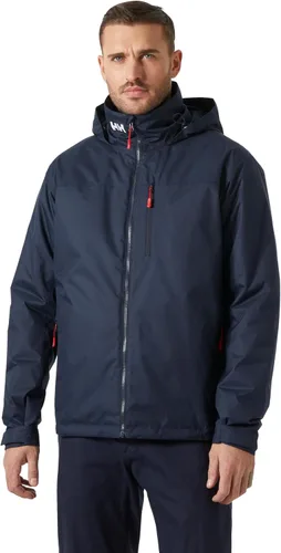 Vista 11 de Helly Hansen Men's Crew Hooded Midlayer Jacket 2.0 2-597 Azul marino