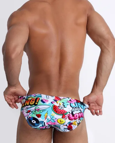 Vista 33 de Bang Men's Swimwear - Swim Brief - Premium Swimsuit w/Removable Pouch