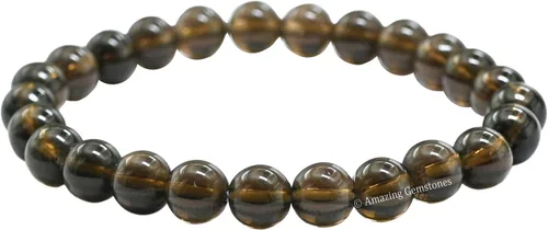 Vista 440 de Amazing Gemstone Crystal Bracelet for Women Men's Gifts - Protection Healing Crystal Bracelet - 8mm Gemstone Beaded Stretchable Bracelet Pulseras