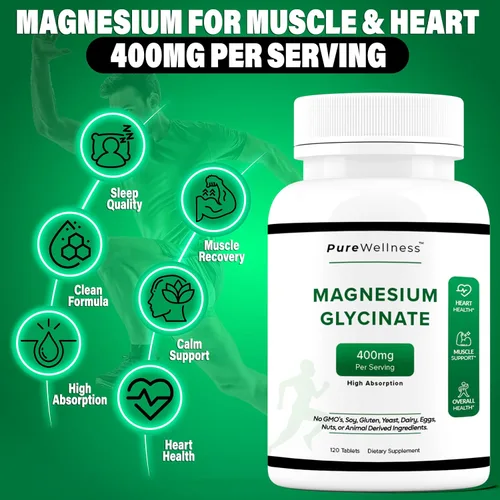 Vista 2 de DOCTOR'S INC. - Glicinato de magnesio 200mg 120ct