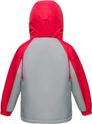 Vista 53 de Chaqueta de esquí impermeable para niñas, chaqueta de snowboard para exteriores, resistente al viento, con forro polar, abrigo de nieve cálido