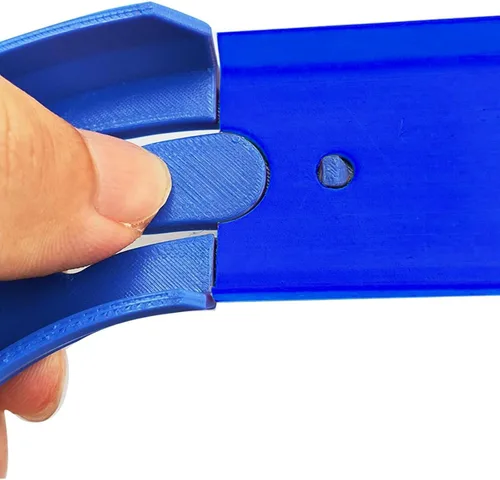 Vista 5 de Conectores de pista de carreras compatibles con ruedas calientes, giro de Paquete de 10, edición actualizada, compatible con Hot Wheels Classic Azul
