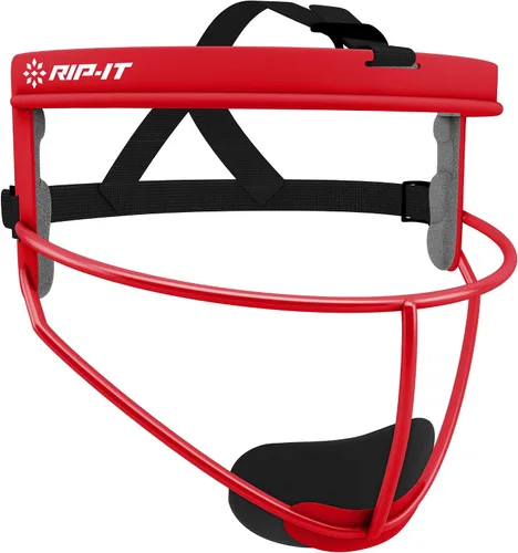 Vista 14 de RIP-IT Máscara facial de sóftbol de defensa original Máscara protectora ligera de campo de sóftbol