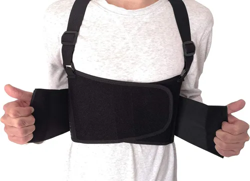Vista 6 de Solmyr Faja de Soporte para Costillas y Pecho, Faja para Costillas Rotas, Cinturón para Costillas Transpirable para Soporte de Costillas Doloridas