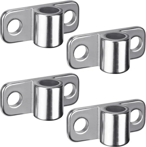 Vista 8 de Insaga Bisagra de puerta para valla de montaje en pared, bisagras de puerta de granja resistentes, acero inoxidable 304 fundido con diseño