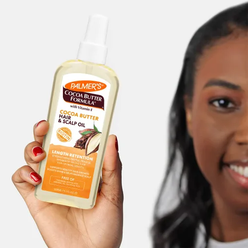 Vista 5 de Palmer's Manteca de cacao y aceite de biotina para cabello y cuero
