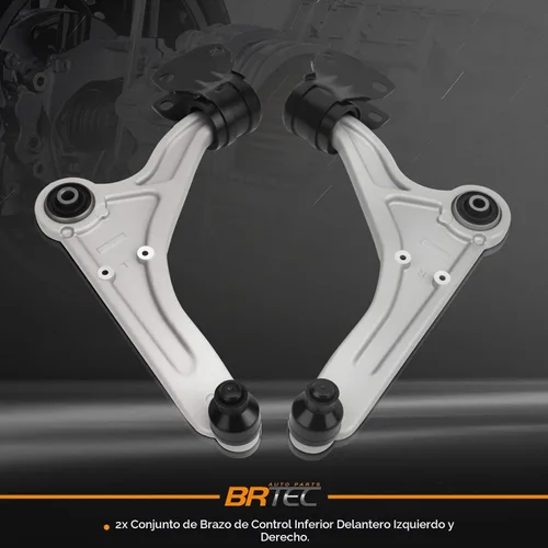 Vista 2 de BRTEC Brazos de Control Inferiores Frontales con Junta Esférica Compatibles con Ford Fusion 2013-2017, Lincoln MKZ 2013-2018