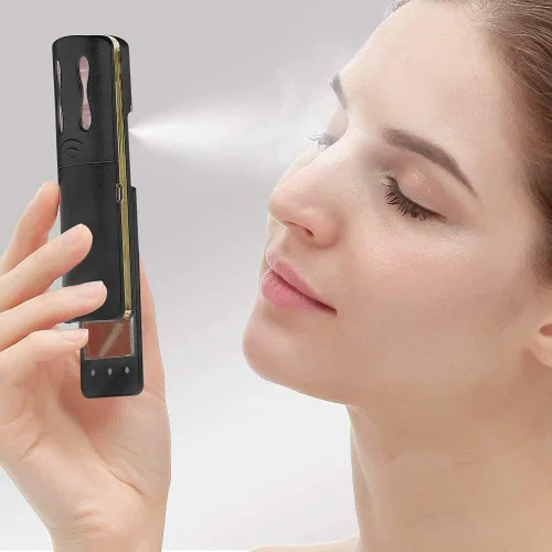 Vista 8 de Kingsmile Exquisito spray facial, rociador portátil nano niebla, espray facial, hidratante facial fresco, práctico nano rociador hidratante