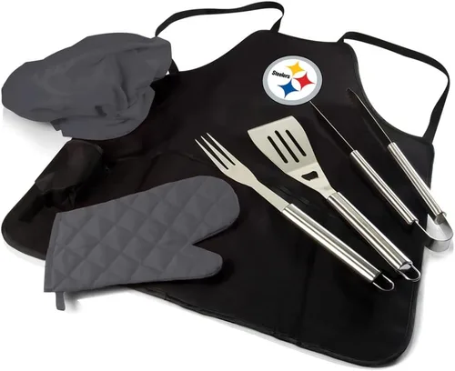 Vista 27 de Picnic TIME NFL BBQ Delantal Tote Pro Grill Set