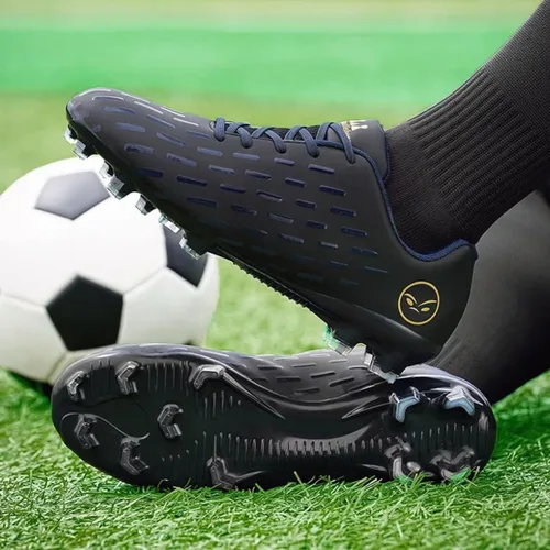 Vista 7 de TOLLN Hombres Firm Ground Outdoor Soccer Cleats Youth Football Shoes