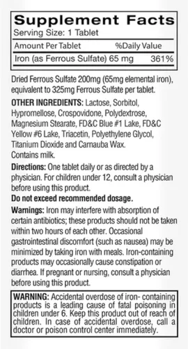 Vista 6 de Feosol Vitaminas originales, 120 unidades (paquete de 2)