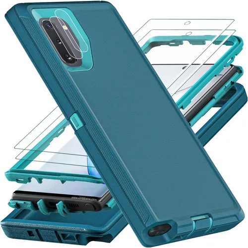 Vista 9 de YKHJKLEC Solo funda para Samsung Galaxy Note 10, no compatible con Galaxy Note 10 Plus, con 2 piezas