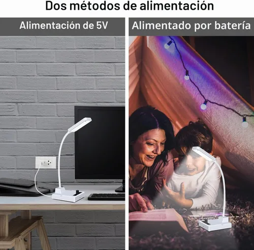 Vista 4 de MIOYOOW Kit de soldadura de lámpara de escritorio LED con brillo ajustable