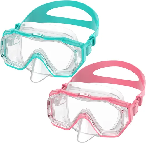 Vista 20 de WSTOO Adults Swim Goggles with Nose Cover to Prevent Water Inhaling, Anti-Fog Swimming Mask for Youth Men Women