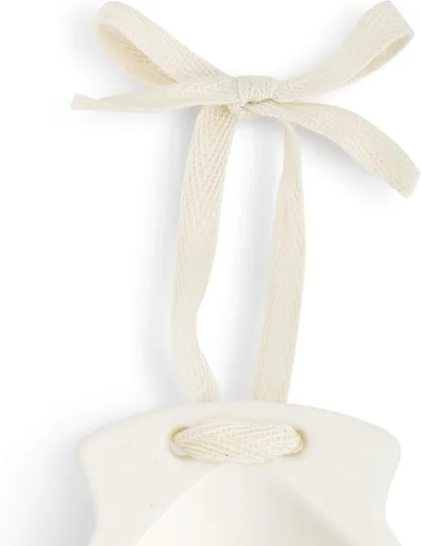 Vista 2 de Bless This Baby Boy - Cuenco decorativo de cerámica de 5 x 4 pulgadas, color blanco brillante