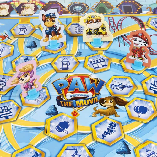 Vista 4 de Spin Master Juego de mesa de película Paw Patrol para niños de 3 años en adelante