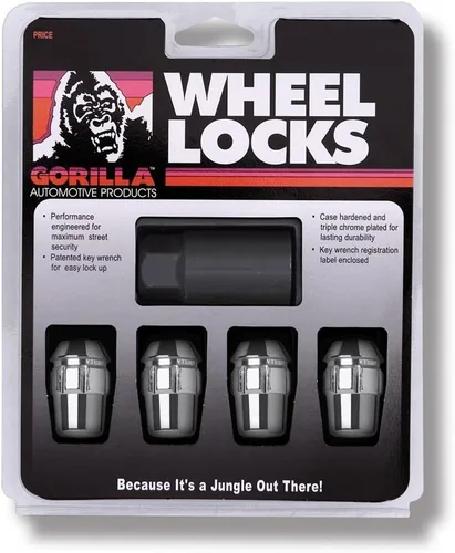 Vista 2 de Gorilla Automotive 71681N Cerraduras de rueda Bellota (tamaño de rosca de 1/2", paquete de 4)