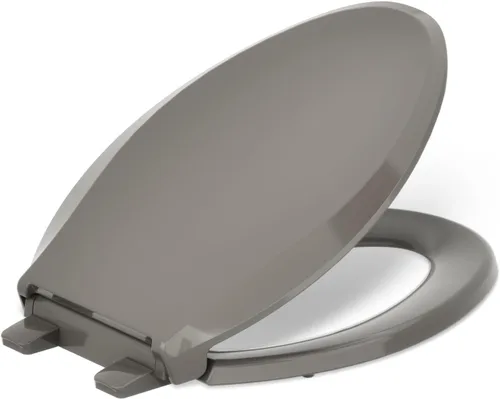 Vista 25 de KOHLER 4639-RL-0 Cachet ReadyLatch Asiento de inodoro redondo con cierre suave, color blanco
