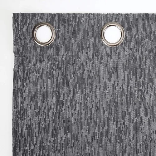 Vista 6 de Sun Zero Noir Dimensional Thermal Extreme - Cortina opaca con ojales, 52 x 96 pulgadas, gris carbón (paquete de 4)