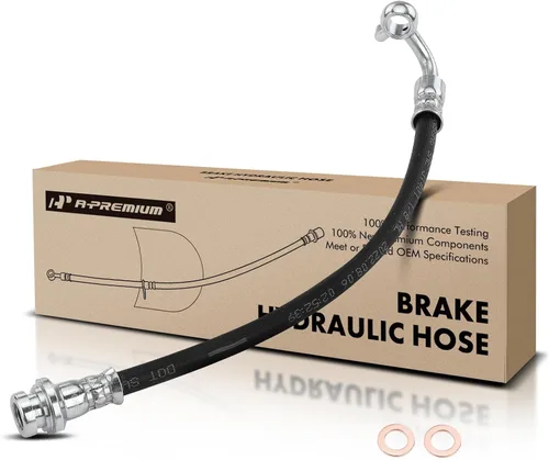 Vista 11 de A-Premium Manguera hidráulica de freno delantero del conductor compatible con Infinit G35 2003-2007 y Nissan 350Z 2003-2009, reemplazo # H620521