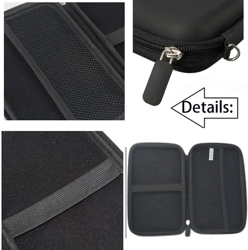 Vista 4 de 7 pulgadas duro GPS caso cremallera bolsa transporte viaje bolsa cubierta para 6" 7" navegación GPS Garmin DriveSmart 76 71 66 65 65T Dezl Otr 710