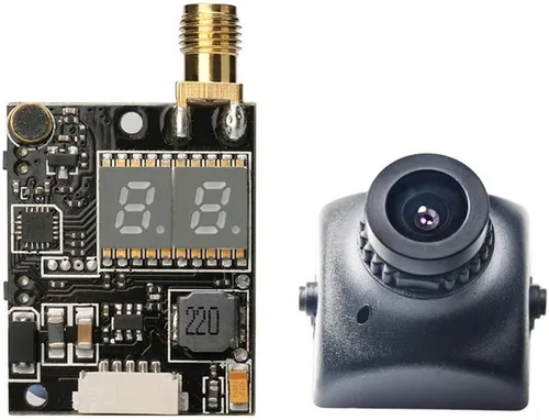 Vista 2 de AKK KC04 5.8G 600mW Transmisor FPV 700TVL 2.8mm 120 Grados Cámara FPV para Quadcopter de Carrera