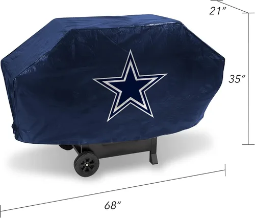 Vista 8 de NFL Rico Industries - Funda acolchada de vinilo de lujo para parrilla, 68 x 21 x 35 pulgadas