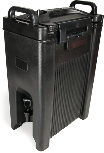 Vista 6 de Carlisle FoodService Products Dispensador de bebidas aislado de 2.5 galones, Cateraide, grado alimenticio con asas, carcasa de polietileno Negro