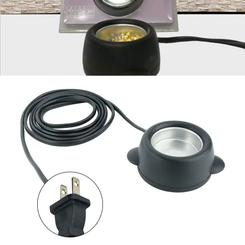 Vista 7 de Olla de pegamento caliente de 30 W, olla de extensión de cabello, mini olla de pegamento, olla de pegamento caliente, calentador eléctrico de perlas