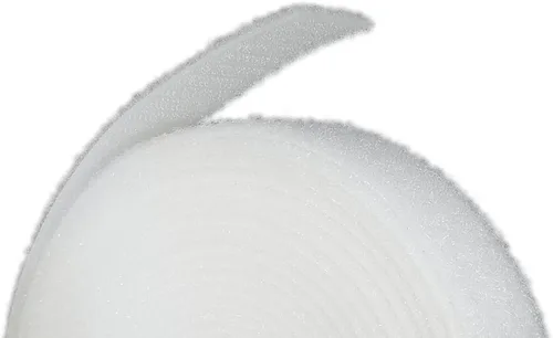 Vista 12 de Rollo reutilizable de cierre de de agarre fuerte con terciopelo de microfibra suave al tacto, 1 1/2 pulgadas x 16 pies