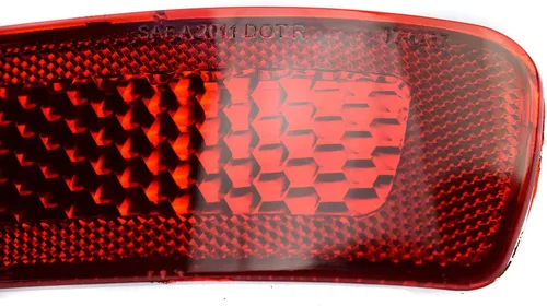 Vista 5 de Reflector de parachoques trasero luz trasera derecha para Jeep Grand Cherokee Dodge Journey