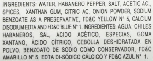 Vista 5 de El Yucateco salsa de chile verde habanero