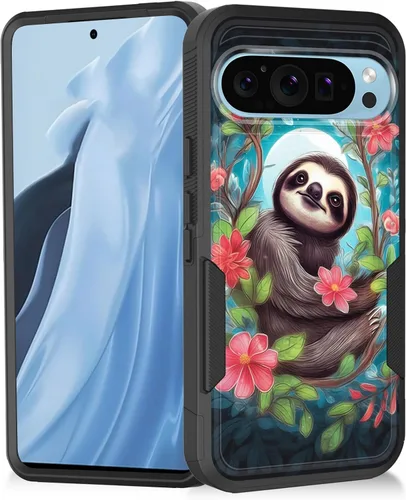 Vista 20 de Funda para Pixel 7a, resistente de doble capa híbrida de policarbonato duro de goma suave a prueba de golpes para Google Pixel 7A 6.1 pulgadas