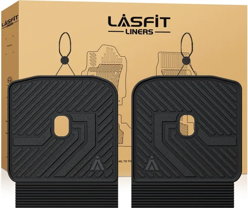 Vista 11 de LASFIT Alfombrillas para automóvil, para todo tipo de clima, elastómero termoplástico personalizable, accesorios para piso y carga de maletero