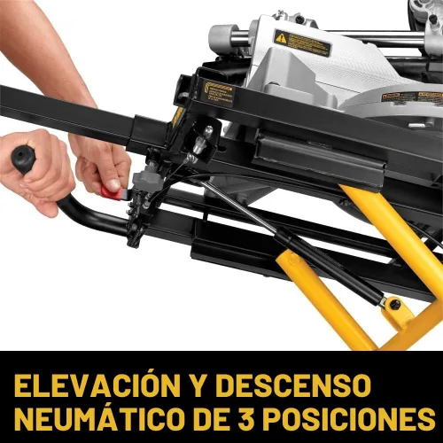 Vista 4 de DeWalt sSierra de inglete dwx726DWX726 soporte con ruedasRolling Soporte