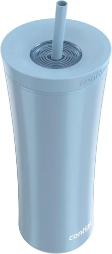 Vista 2 de Contigo AUTOCLOSE Shake & Go - Vaso de 20 onzas Glacier Pearl
