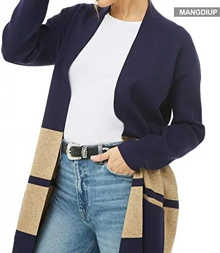Vista 4 de MANGDIUP Bodysuit for Women Round Neck Scoop Neck Long Sleeve Stretch Tops Jumpsuit
