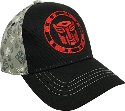 Vista 2 de Hasbro Little Boys Transformers Autobots - Gorra de béisbol de algodón edad 4-7 GrisNegro