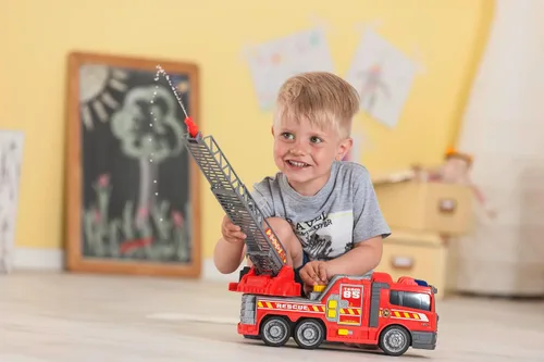 Vista 5 de DICKIE TOYS - Vehículo de bomberos de acción grande