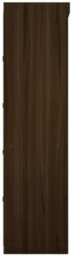 Vista 6 de Juego de armario modular abierto contemporáneo de 3 piezas de madera en marrón