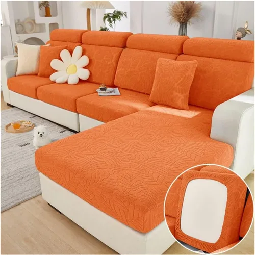 Vista 19 de Funda mágica universal para interior de sofá, funda de sofá resistente al desgaste, funda de sofá modular en forma de L, diván con cojín separado
