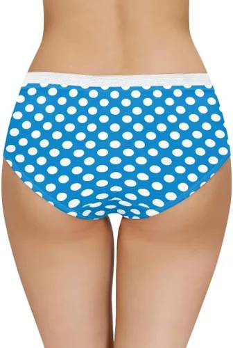 Vista 2 de Ropa interior de talla grande para mujer, suave, transpirable, elástica, bragas hipster