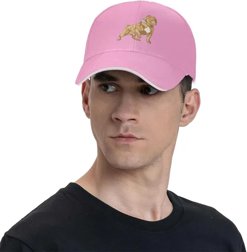 Vista 8 de American Bully Hat Baseball Cap Duck Tongue Cap Outdoor Cap Fashion Black