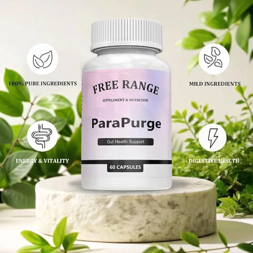 Vista 2 de Limpieza Intestinal - Suplemento de Apoyo para el Intestino y Colon, Fórmula sin GMO, 60 Cápsulas (1 unidad)