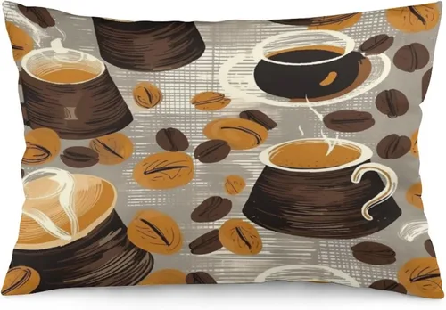 Vista 21 de Funda de almohada con sombrero de bruja con diseño de gato de 20 x 30 pulgadas, diseño de impresión de doble cara con cremallera invisible, Patrón 8
